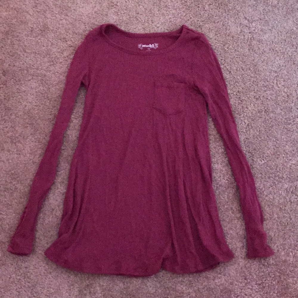 Girls Flowing Long Sleeve Tee